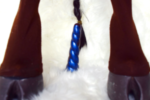 Split Peaches Unicorn Horn